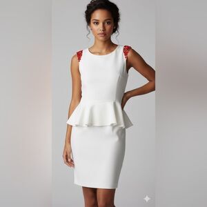 Take 50% OFF- XOXO Off White Cap-Sleeve Junior Dress, Size 1/2